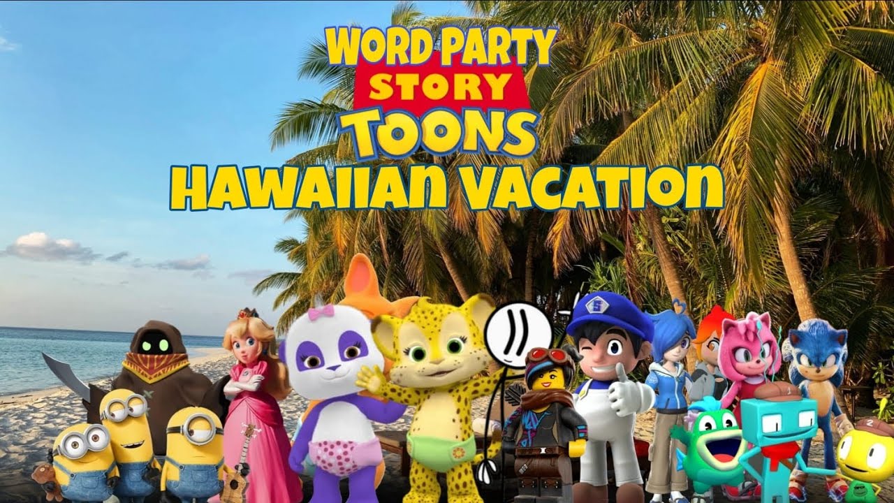Word Party Story Toons: Hawaiian Vacation