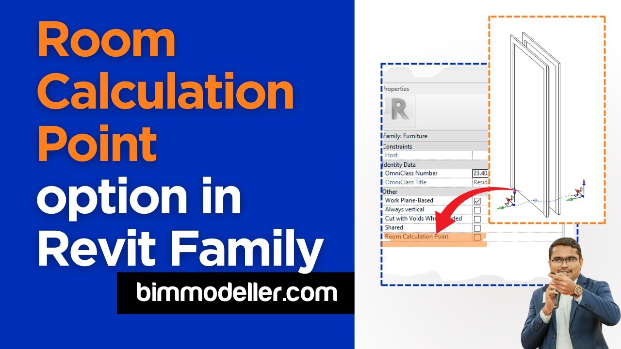 Room Calculation Point - Revit Family Editor