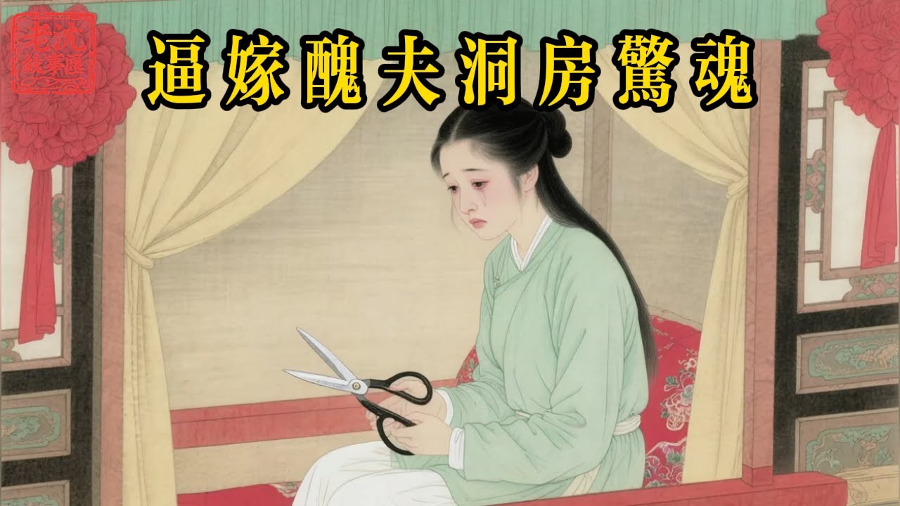 後娘逼我嫁給毀容窮光蛋，新婚夜他掏出壹物，新娘當場嚇傻，才發現他守著壹個驚天秘密！#民間故事 #因果報應 #復仇 #反轉 #故事頻道