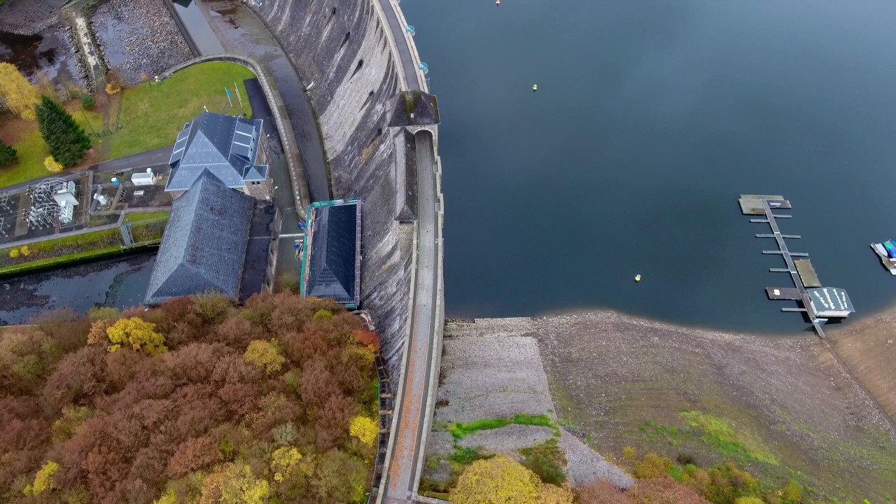 Rund um den Edersee November 2016 4K mit Phantom 4