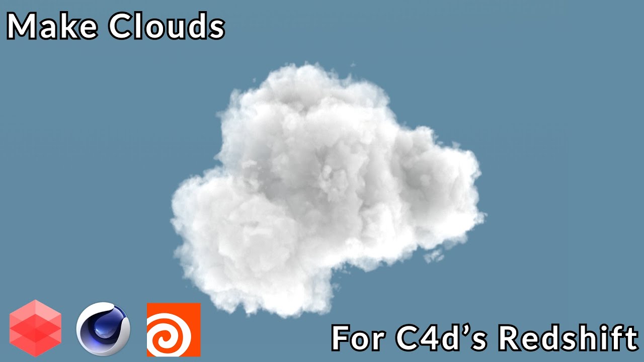 How to Make Clouds for Cinema 4D's Redshift
