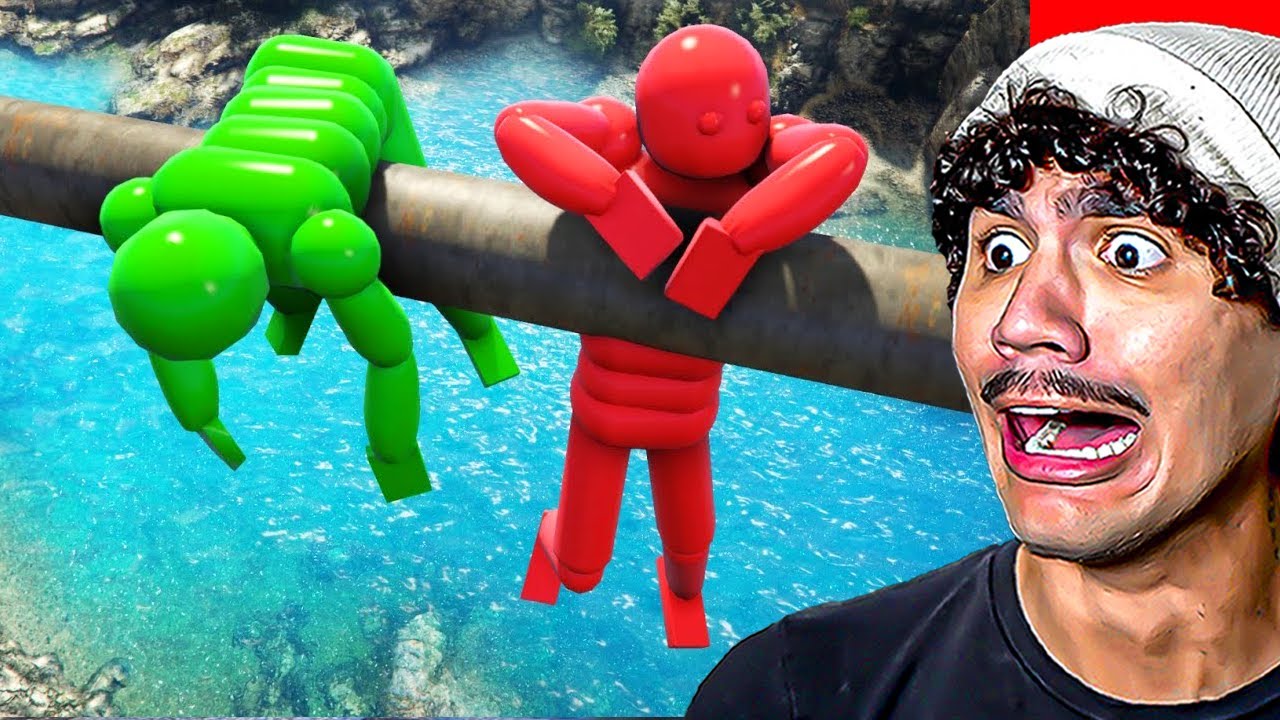 Reagindo a GTA 5: RAGDOLL MALUCO na ÁGUA! Pulos e Tombos Engraçados!