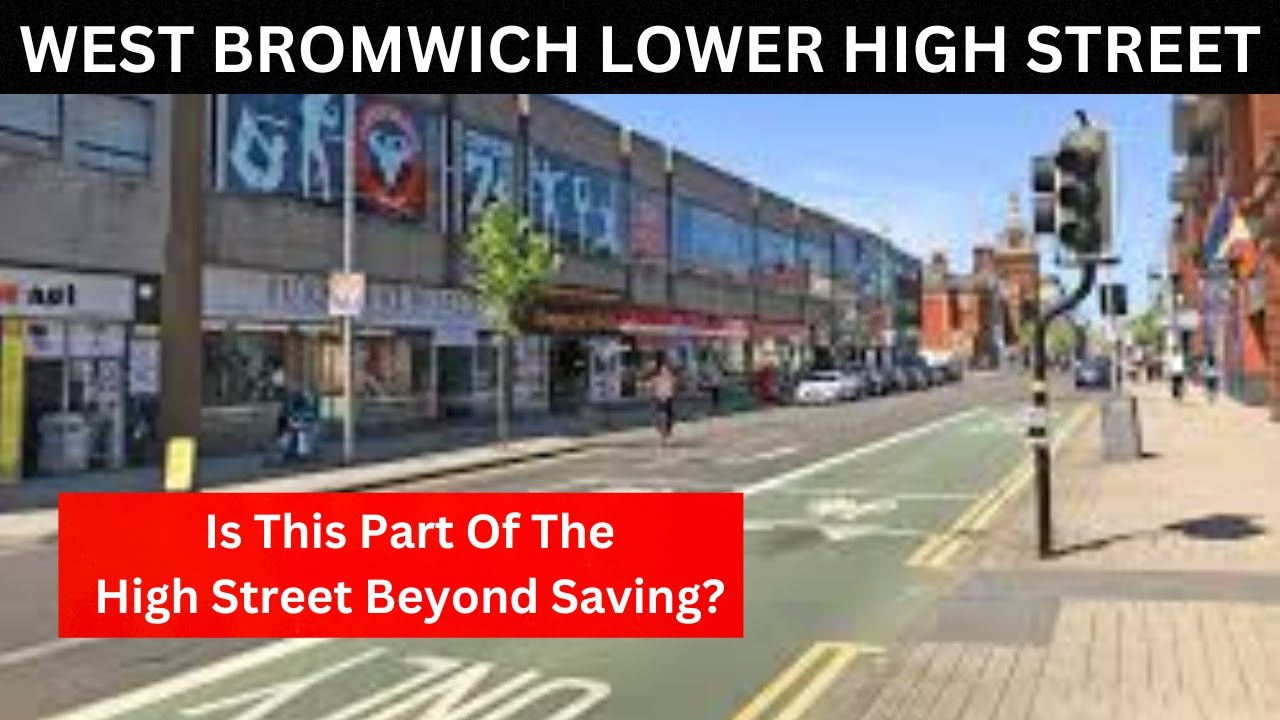 WEST BROMWICH LOWER HIGH STREET, Not much going on in this part of the HIGH STREET
