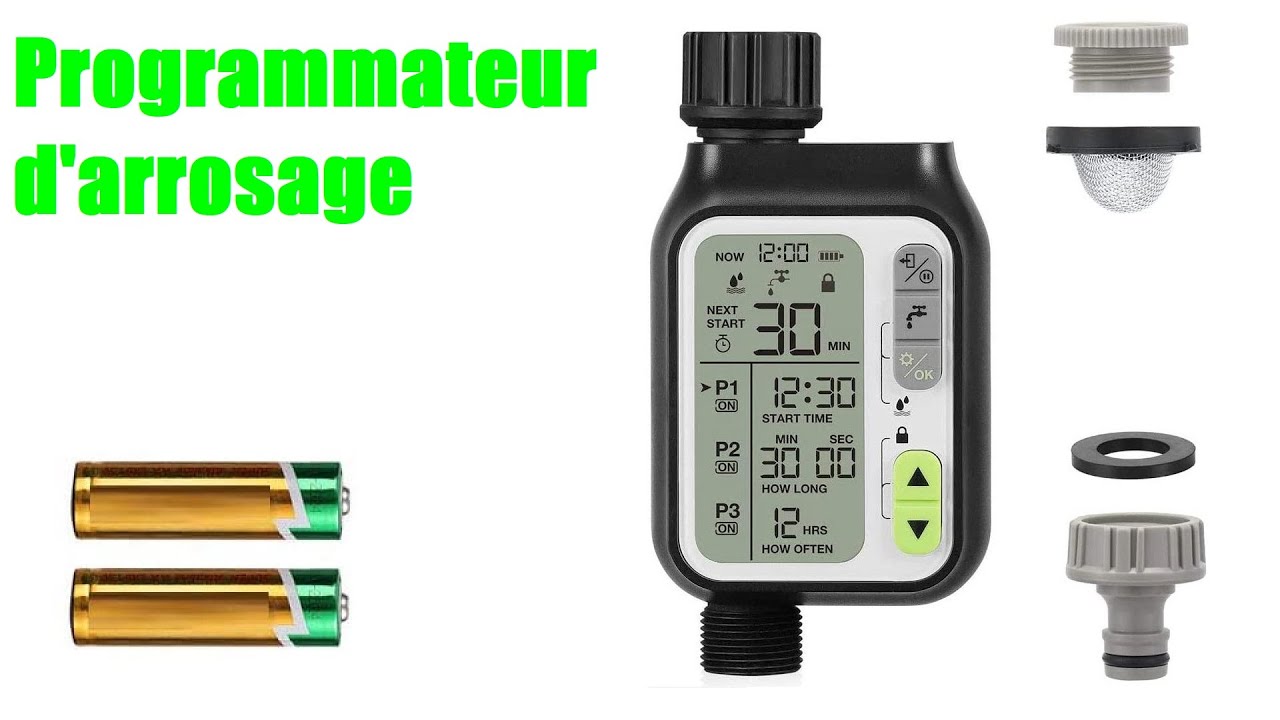 Programmateur d'arrosage automatique