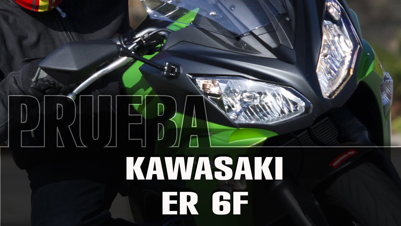 Kawasaki ER-6F - videoprueba - 2014 - castellano