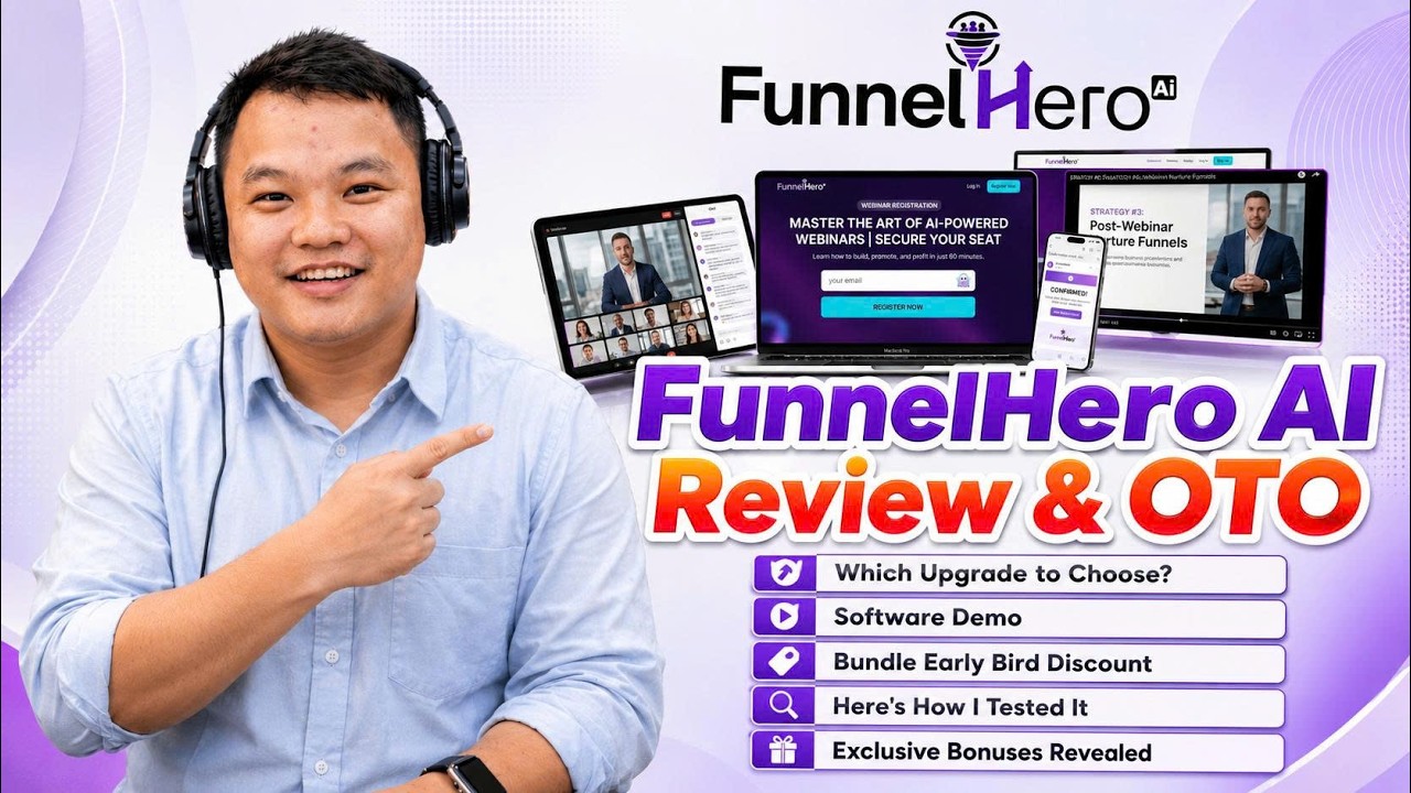FunnelHero AI OTO: Which Upgrade To Get ⁉️ FunnelHero AI Bundle & OTO Review + Exclusive Bonuses