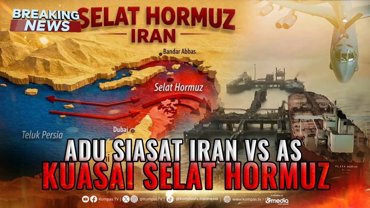 BREAKING NEWS - Adu Siasat Iran VS AS Kuasai Selat Hormuz