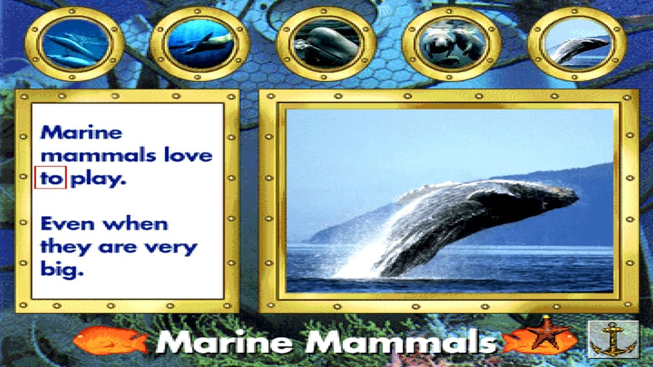 Ocean Tours (HD) from Undersea Adventure MS-DOS/Packard Bell Version