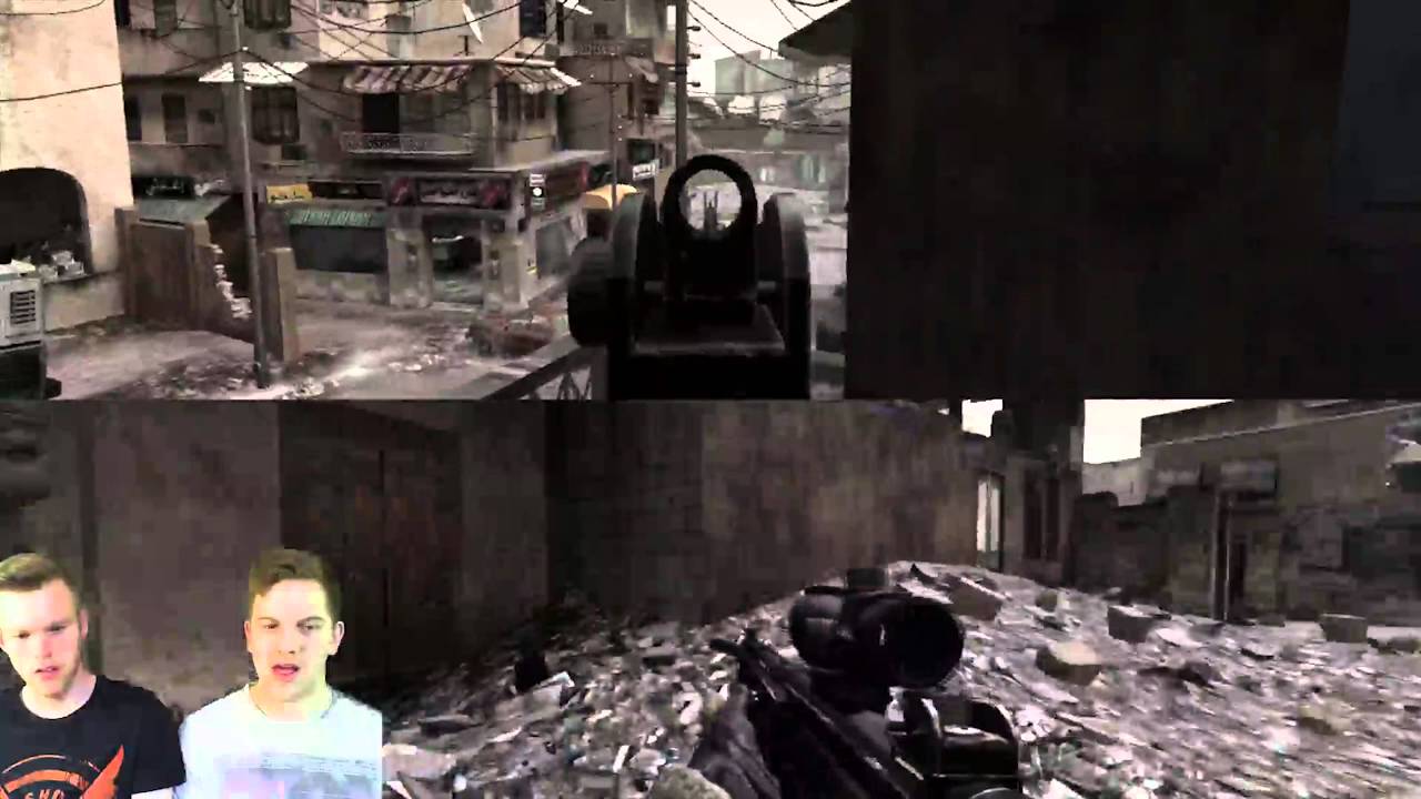 Me vs My Brother - CoD4 Split Screen