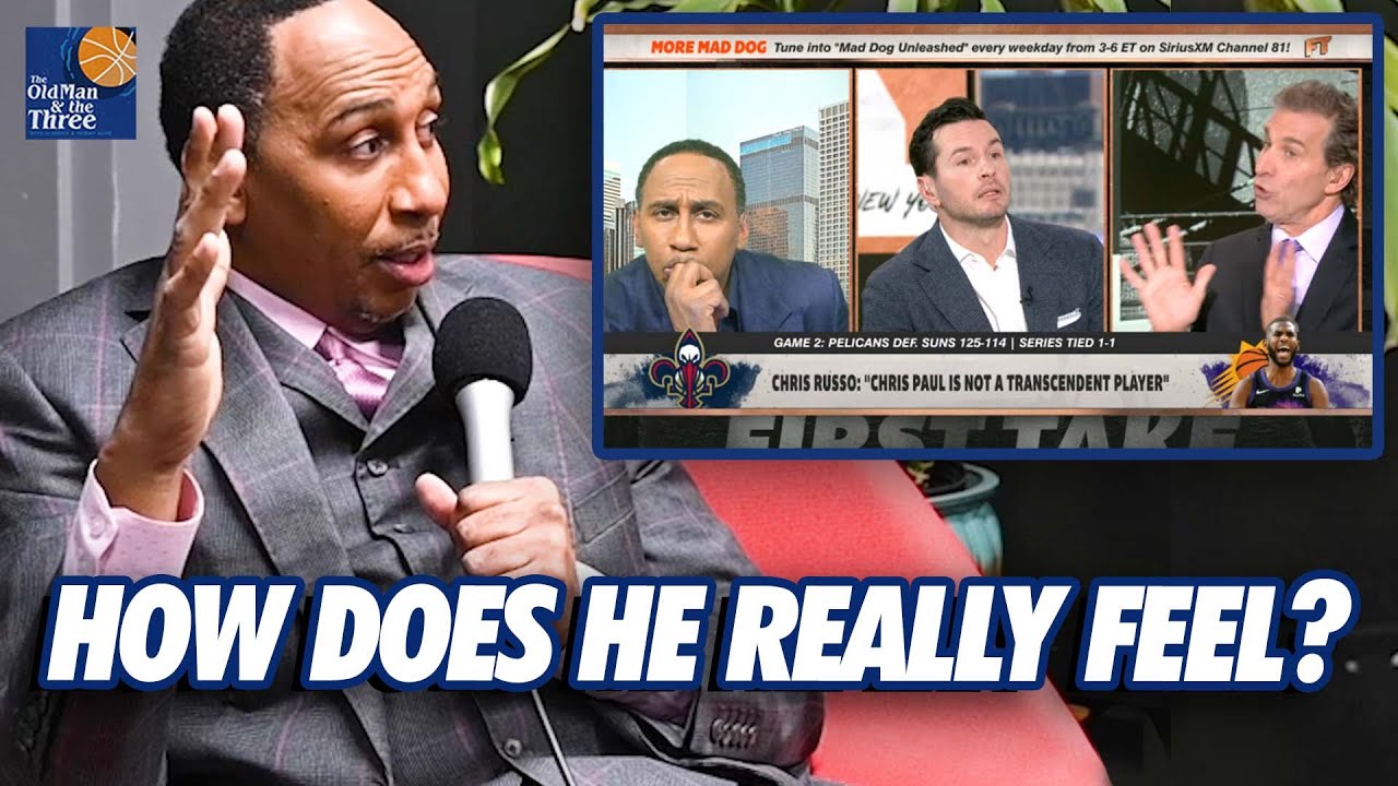 Stephen A. Smith Gets Real About JJ Redick On First Take