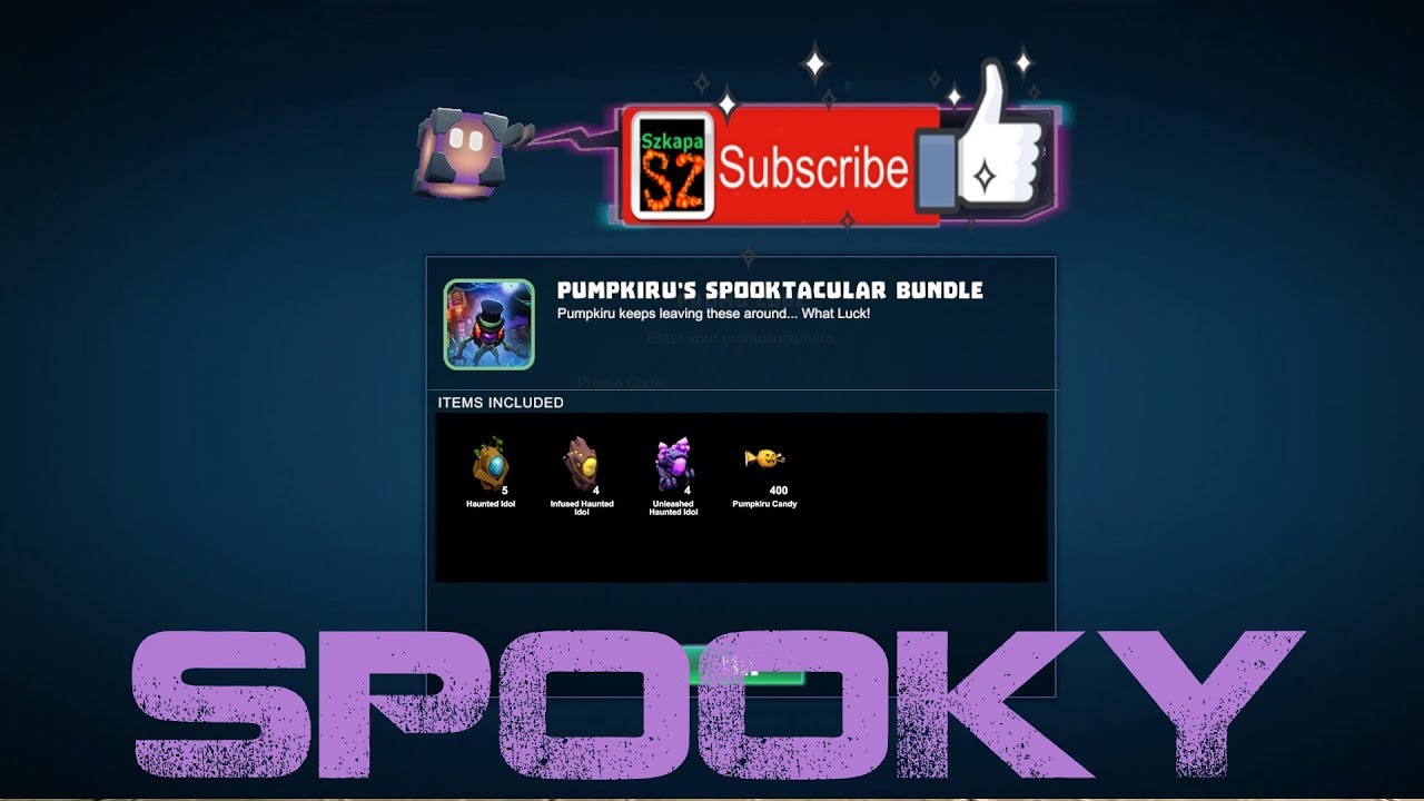 Creativerse Poradnik: Store CODE: SPOOKY