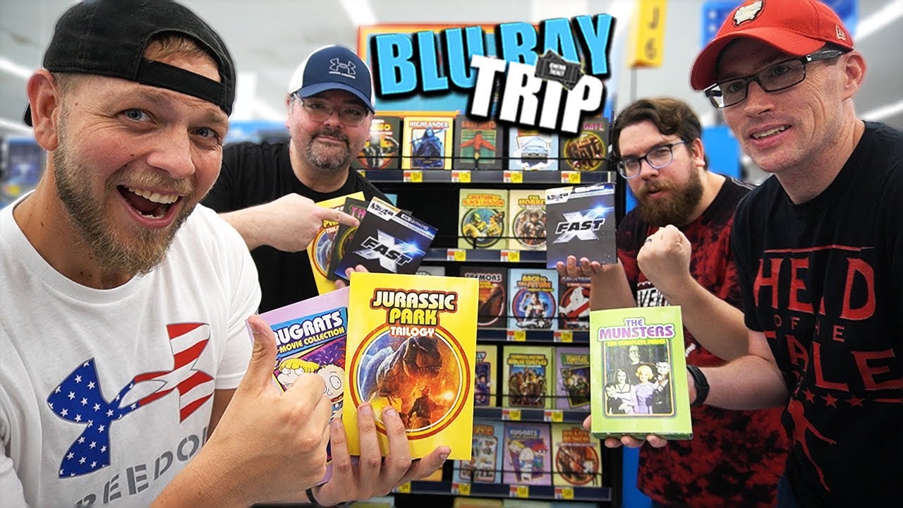 We Found Retro Slips at Walmart & Blu-Ray Hunting with a new face, KEV!