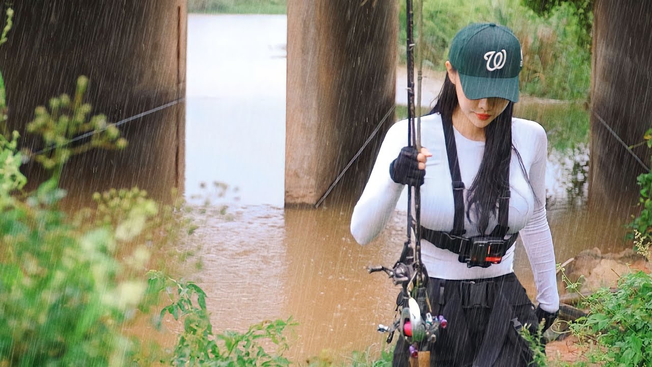 비를 다 맞아가면서도 포기할 수 없는 것 / 전남 배스 낚시