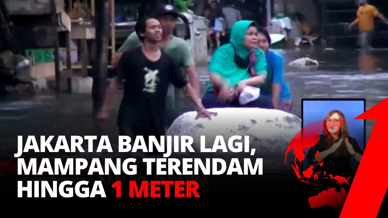 Jakarta Banjir Lagi, Wilayah Mampang Terendam Banjir Hingga 1 Meter | tvOne