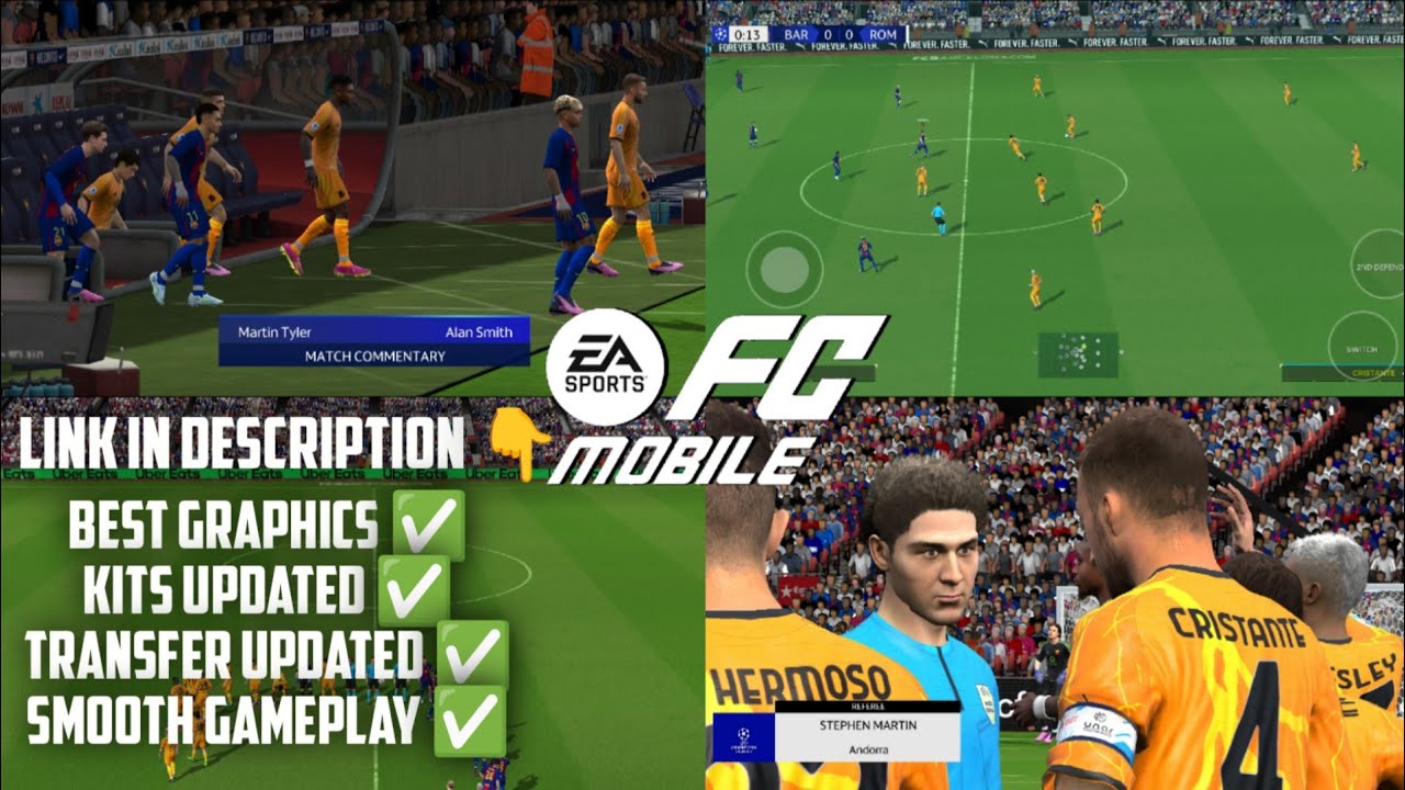 FIFA 16 Mobile Mod FC 26 MOBILE HD GRAPHICS, SMOOTH GAMEPLAY 60 FPS APK+OBB+DATA LINK MEDIAFIRE 
