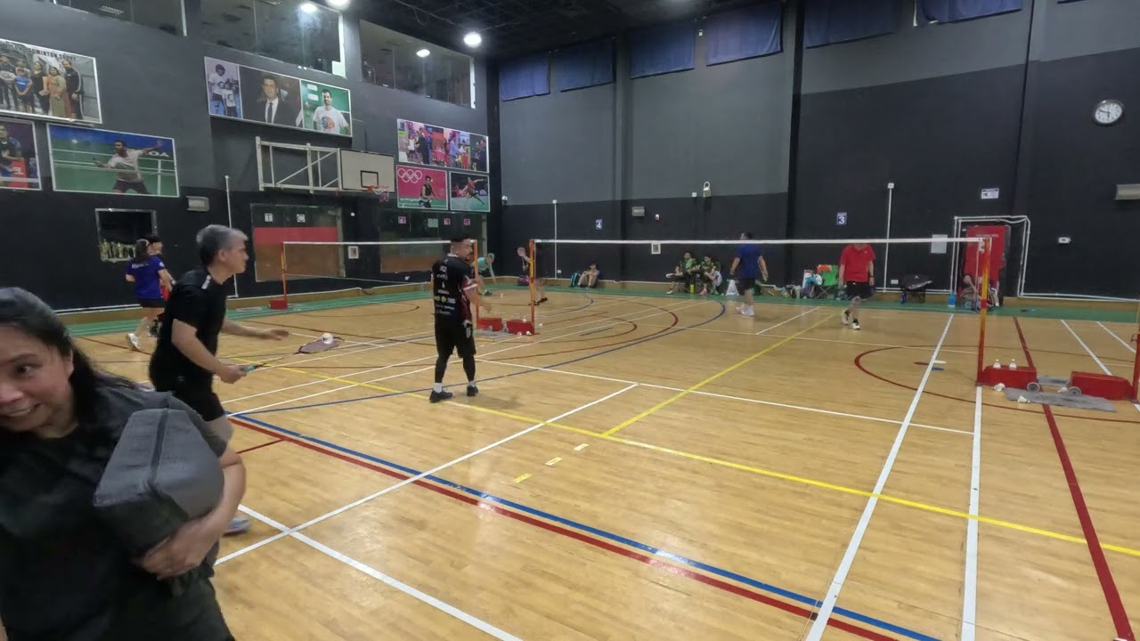 QAAF | Jhayson/Michael vs. Leslie/Jovs | Men' Doubles | 13-Mar-2026 @ Cambridge School Boys, Qatar