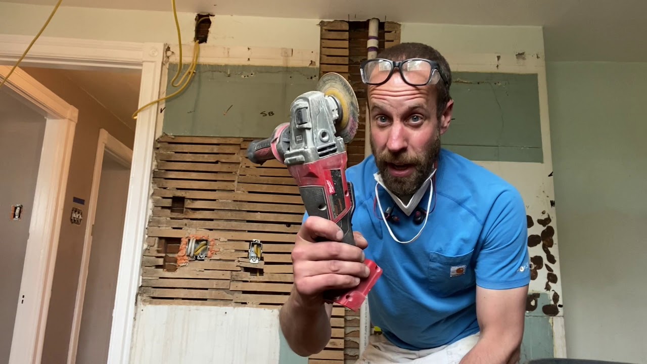 Best way to cut plaster clean, and not with an angle grinder!