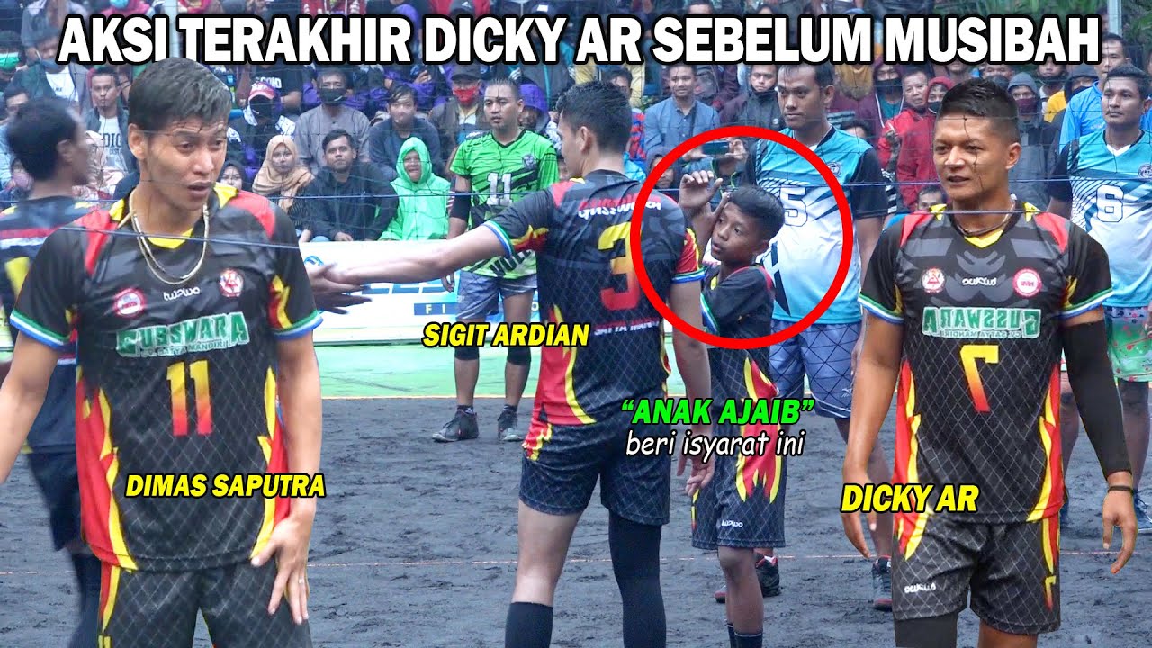 SI ANAK AJAIB beri Isyarat Ini Ke DIMAS SAPUTRA, Hasilnya BLEDOS di detik-detik akhir Pertandingan
