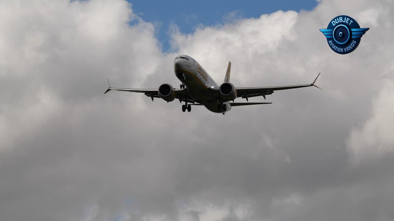 Ryanair FR635 Cardiff to Dublin | Missed Approach in Strong Crosswinds at Dublin Runway 10L