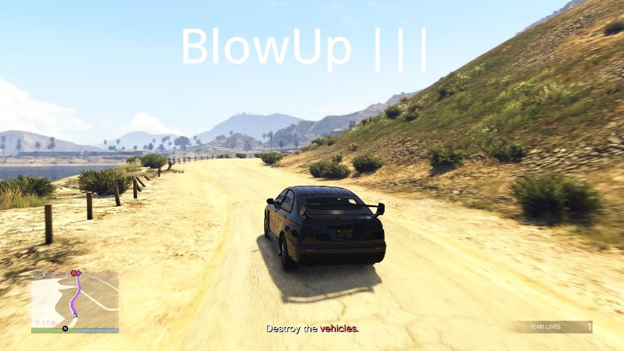 GTA online - blow up |||