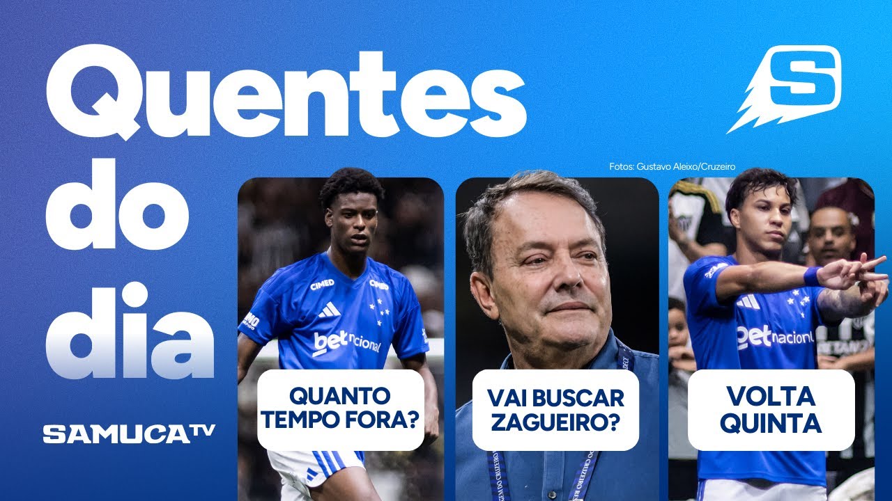 CRUZEIRO VAI BUSCAR ZAGUEIRO? LESÃO DE JONATHAN NÃO FOI GRAVE, E KJ JOGA QUINTA? | QUENTES DO DIA