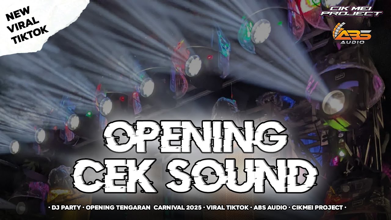 DJ CEK SOUND PARTY ABS AUDIO JOMBANG TENGARAN CARNIVAL 2025 ❗️ CIK MEI PROJECT