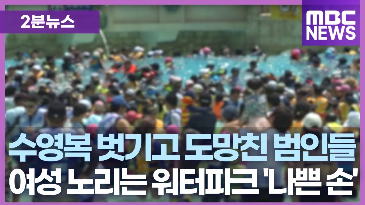 “파도 치는 순간… 뒤에서 수영복을” 워터파크 성추행의 실태
