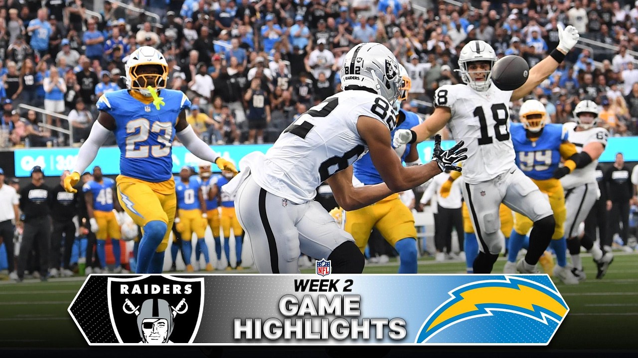 Las Vegas Raiders vs Los Angeles Chargers Game Highlights | 2026 NFL Season Week 2