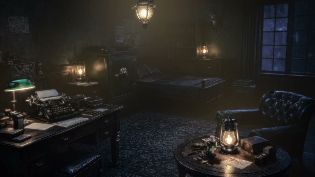 A Quiet Safe Room — Suspenseful Ambient Music for Focus (Resident Evil Inspired)