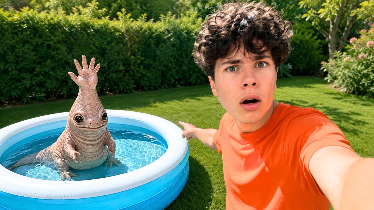 Нашли у себя дома HAND SEA MONSTER в реальной жизни