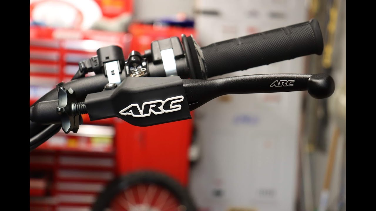 How to Install ARC Clutch lever and Front Brake lever 2022 Yamaha yz450F