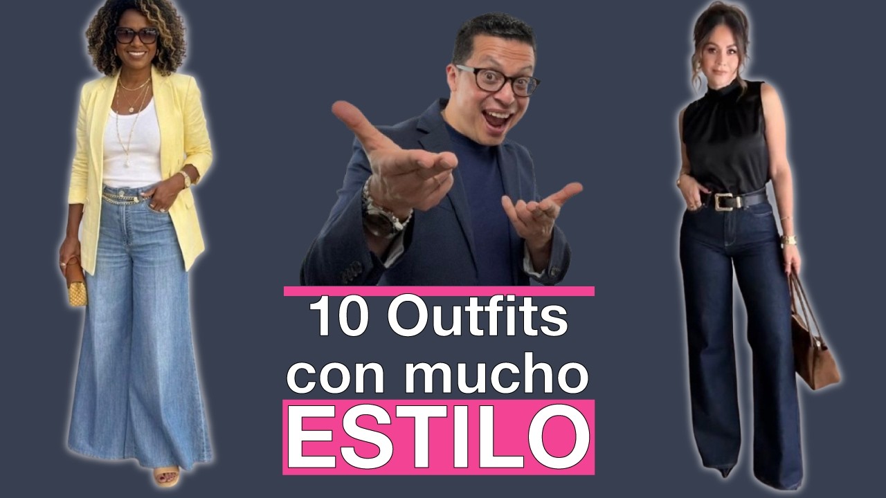 Jeans Acampanados | Ideas de Outfits Simples
