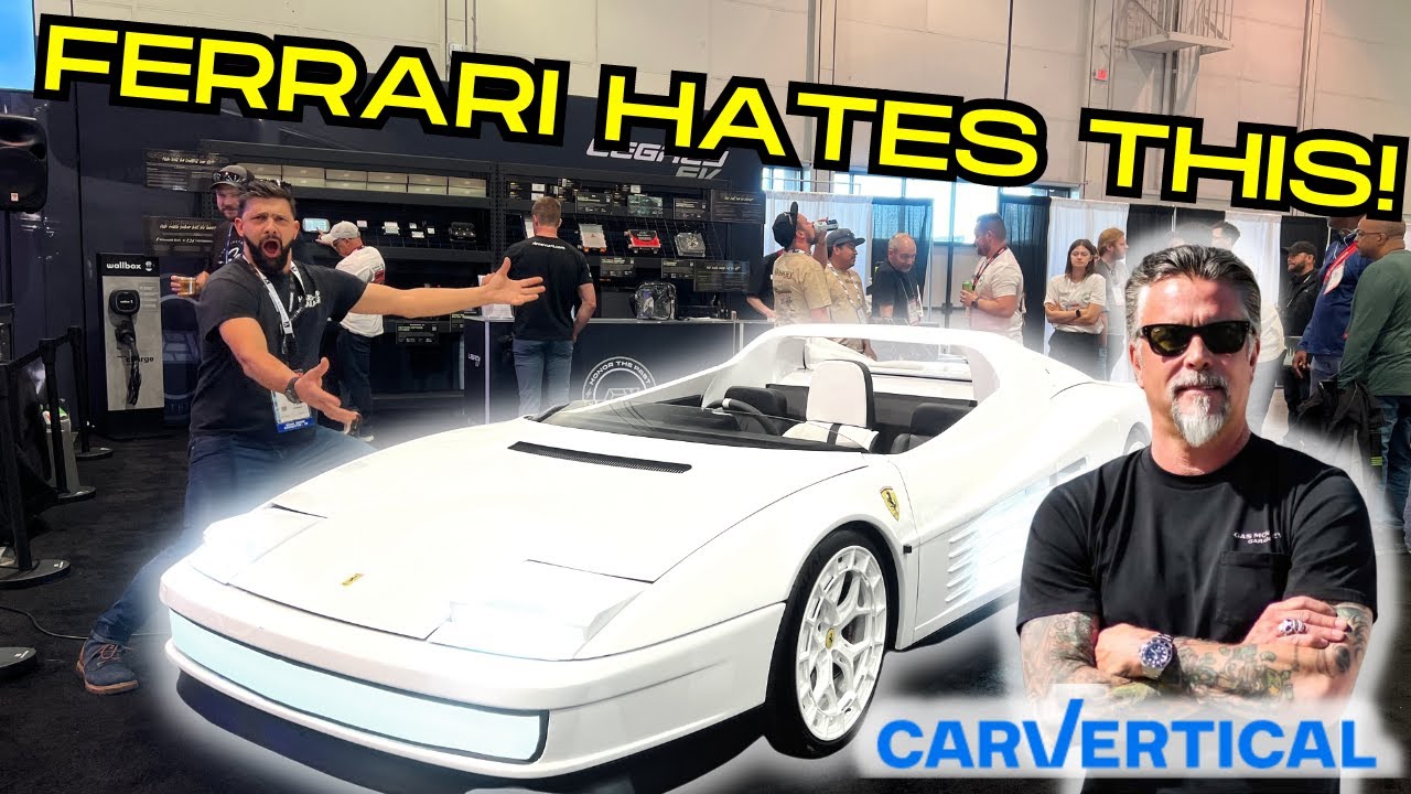 ПРЕКРАТИТСЯ ЛИ ПРОБЛЕМА С FERRARI НА ВЫСТАВКЕ SEMA? GASMONKEY ПОКАЗАЛ РАЗБИТУЮ FERRARI НА ВЫСТАВК...
