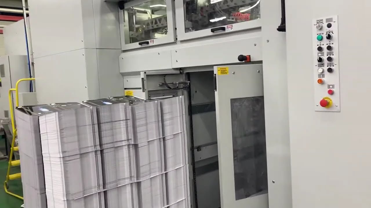 아성코리아 / 1060 블랭킹 톰슨 / 완전 탈지 / ETERNA (BOBST GROUP) / 도무송 / 블랭킹 / ECUT 1060ER  / 동원시스템즈