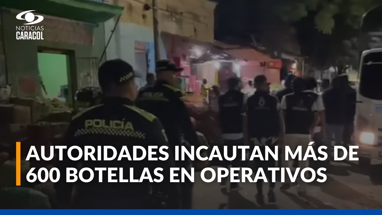 Operativos en Barranquilla tras intoxicación masiva con licor adulterado