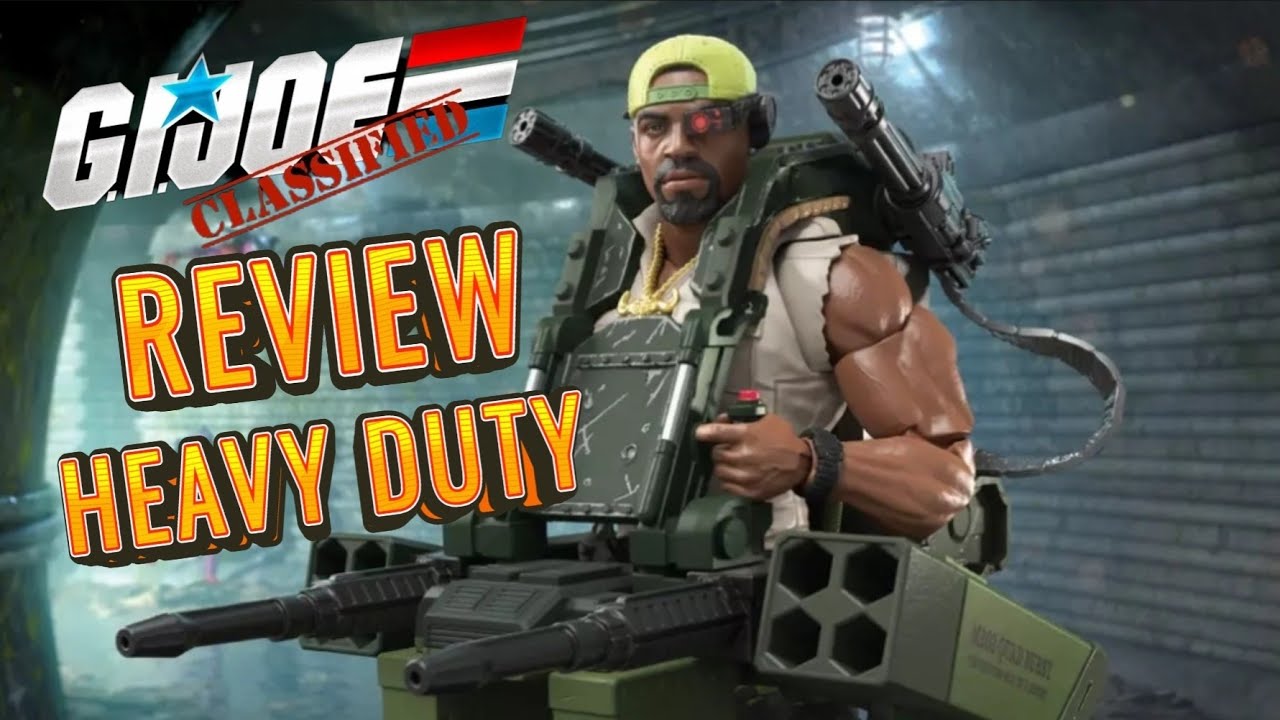 Heavy Duty G.I. Joe Classified review en español 