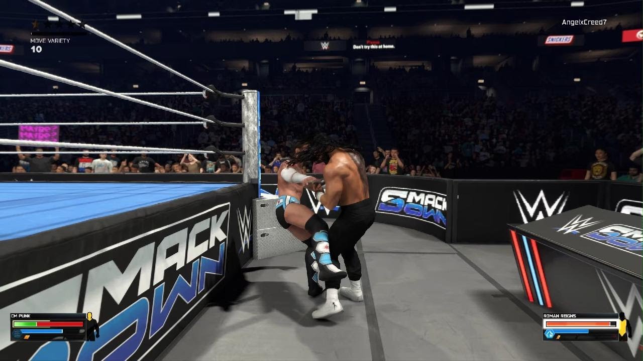 WWE 2K26 CM Punk Vs Roman Reigns