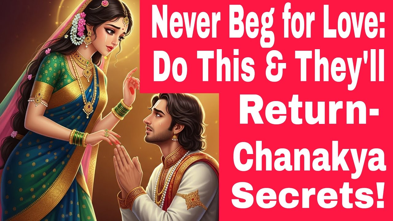 Never Beg for Love: Do This & They&rsquo;ll Return| India Wisdom | Chanakya Tips