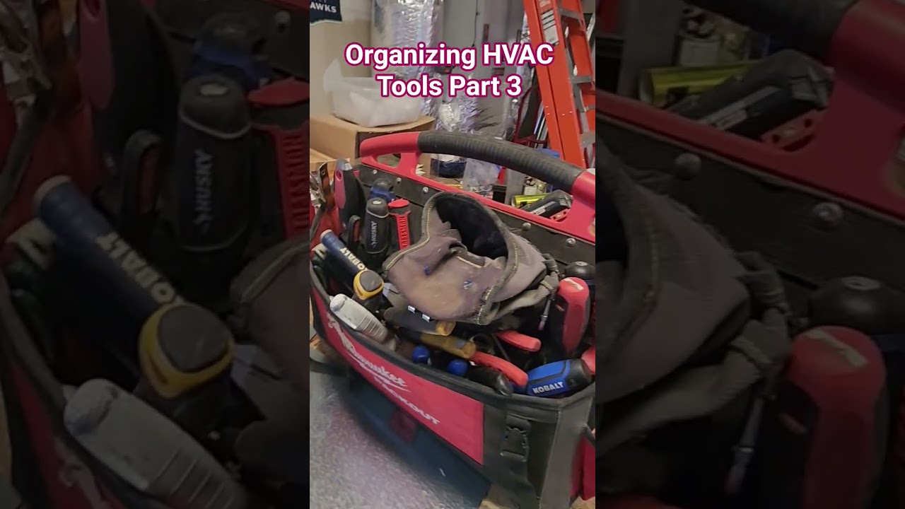 Organizing HVAC Tools Part 3. #hvac #hvactraining