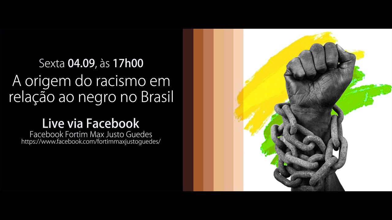 LIVE: A origem do racismo em relação ao negro do Brasil - TV UFSJ