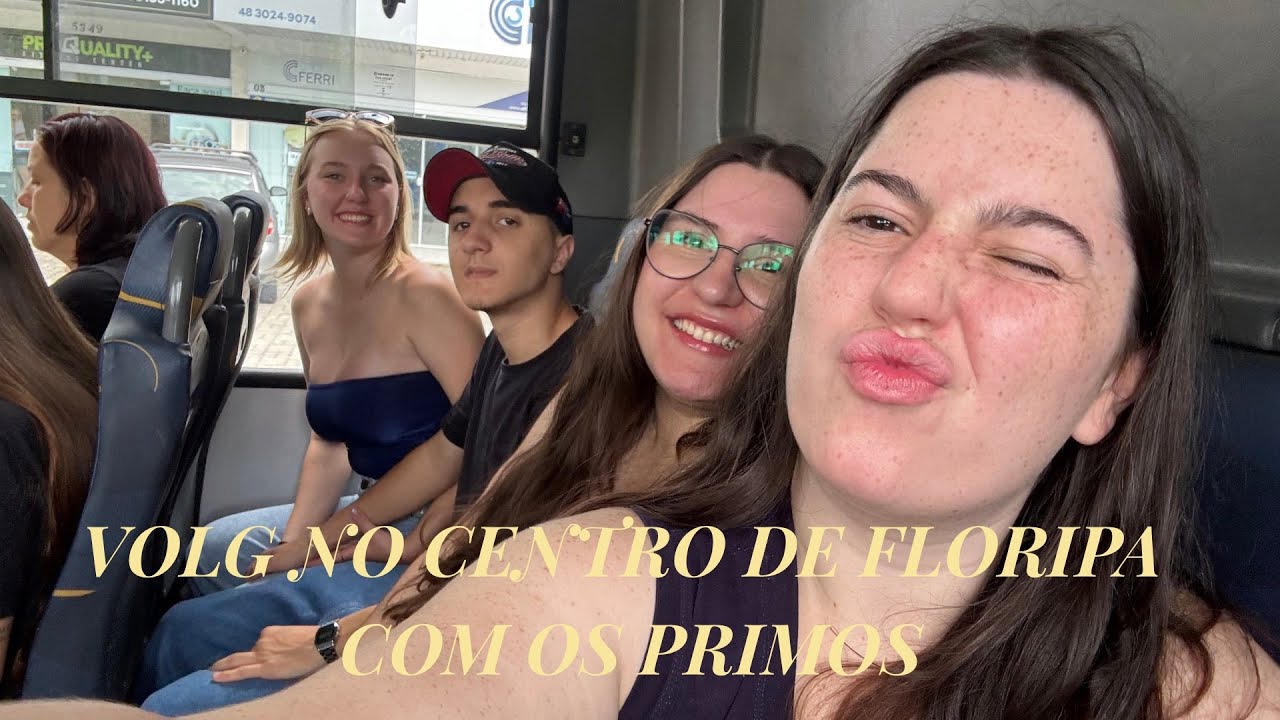 Vlog no centro de Floripa 💜