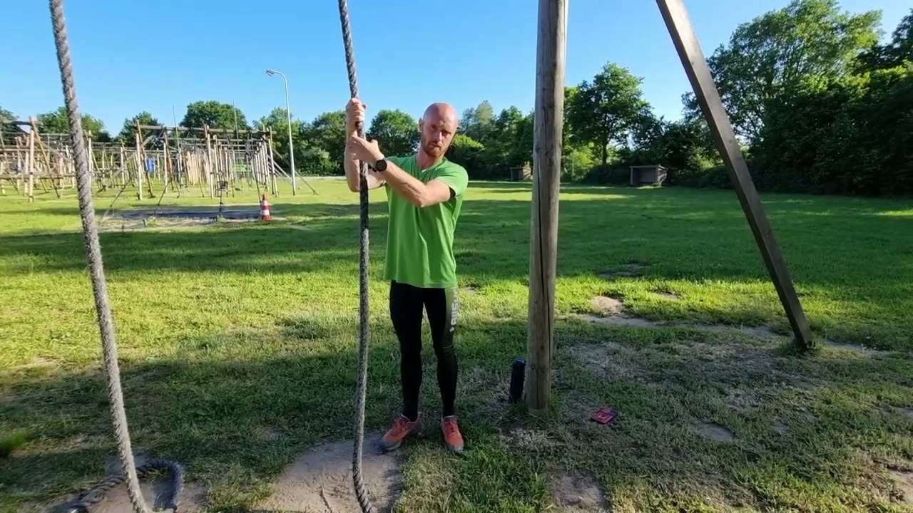 Survivalrun Tutorial 2025 057 Korte touwtjes