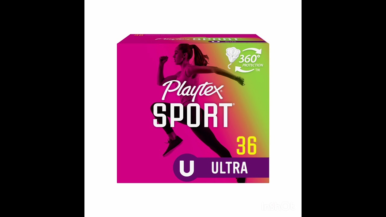 Playtex &reg;️ Sport &reg;️ Ultra Tampons ⭐⭐⭐⭐⭐ #Playtex #feminineprotection #pleaselikeandsubscribe
