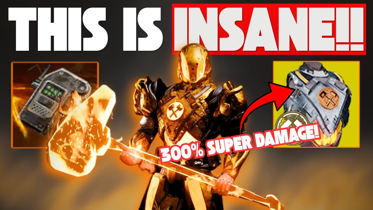 This is the best Solar Titan Build. Hallowfire Heart is INSANE!