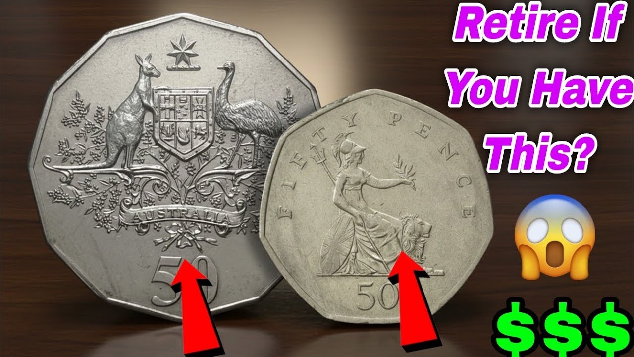 TOP 4 Rare Australian Coins | Queen Elizabeth II | 1978, 1982, 1997, 2001 | Coin Value