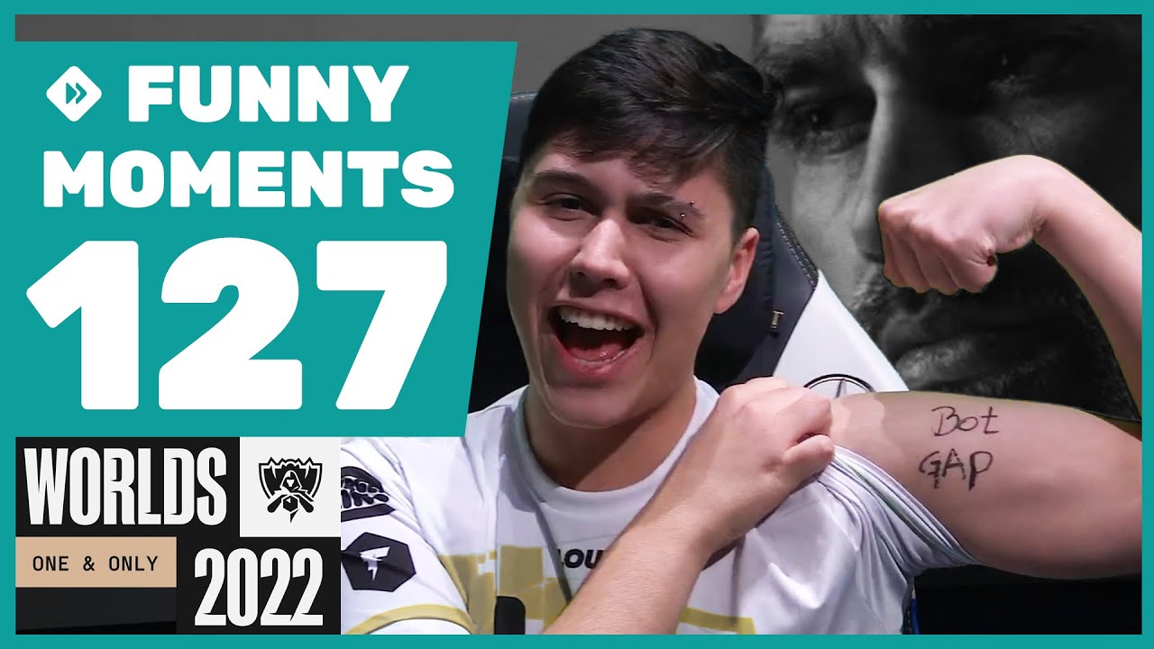 BOT GAP Funny Moments #127 Worlds 2022 Play-In Groups & Knockouts