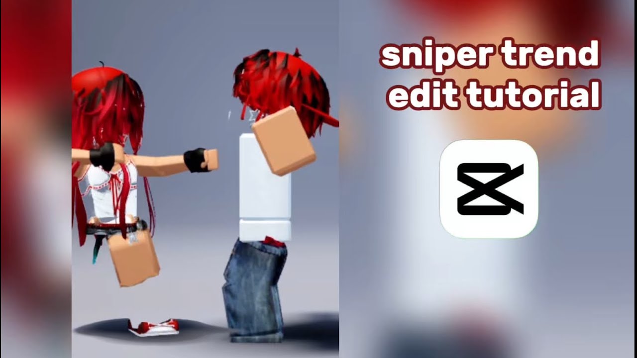 sniper roblox trend tutorial!