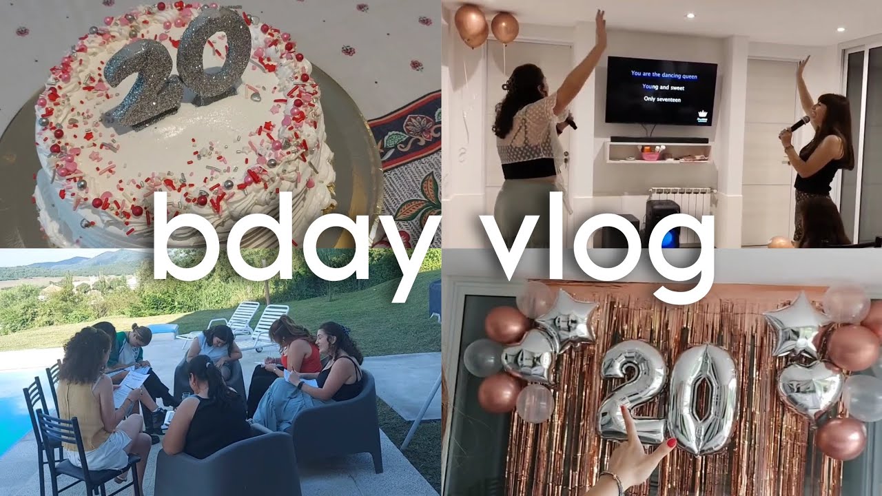 20th bday vlog, karaoke, amigas