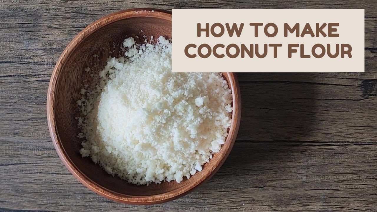 How to Make Coconut Flour (So Easy!)