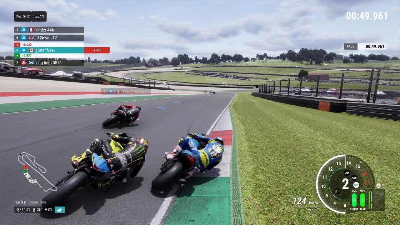 CLEAN racing in RIDE 5 Multiplayer? I must be dreaming!